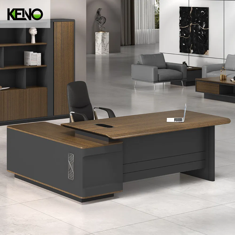 High Quality Foshan Modern Design PVC Laminate Luxury Executive Wooden Office Furniture