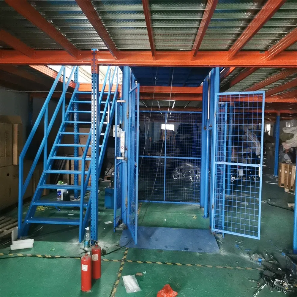 Estante de palets de almacén automatizado con estantes móviles para la logística de la industria de la madera