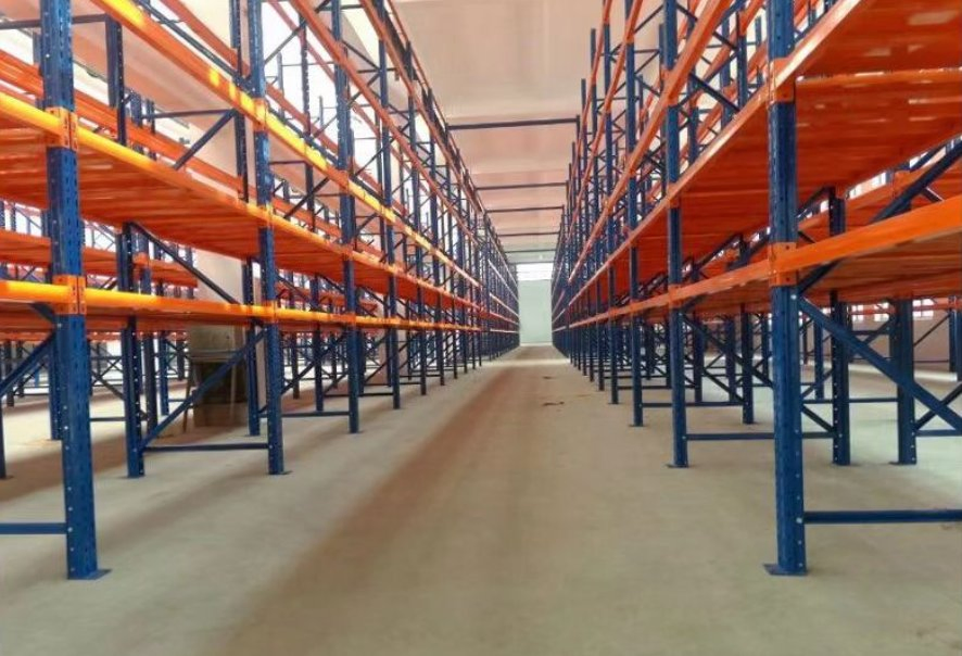 Estantes de almacenamiento industrial de alta eficiencia que proporcionan acceso directo a mercancías paletizadas