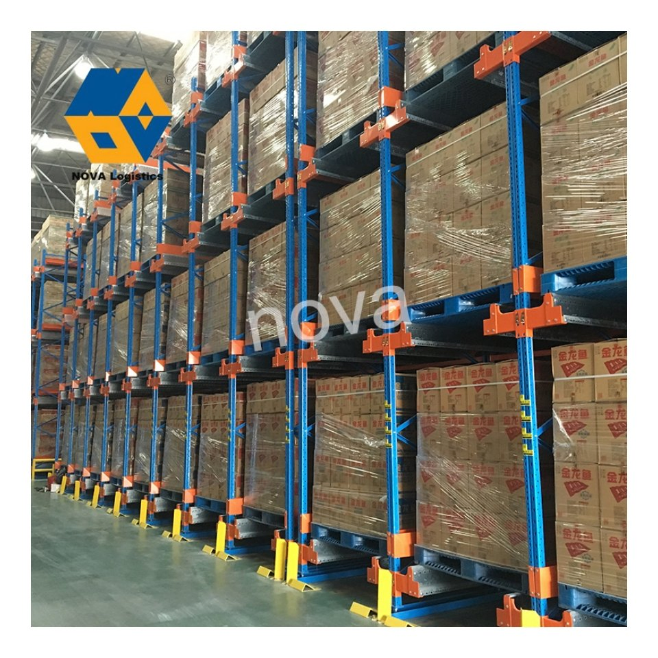 Estantería de palets de acero selectiva personalizada 2way apilable de alta resistencia para almacenamiento en almacenes en China