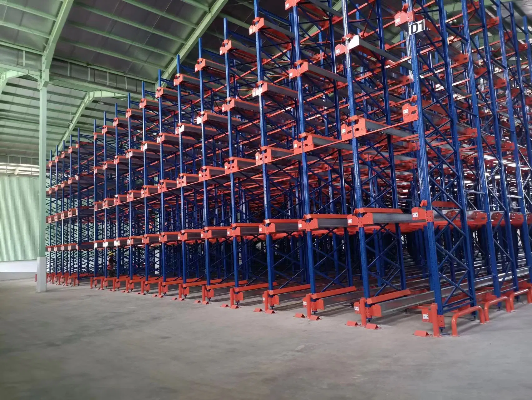Sistema de estanterías móviles de palets, estanterías de transporte, estanterías de acero de alta resistencia para almacenes, estanterías de transporte para una solución de almacenamiento eficiente