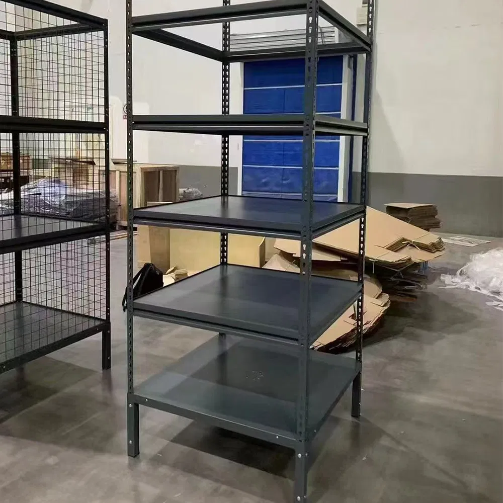 Sistemas de estanterías industriales de metal de alta resistencia, automatización de almacenes con robots inteligentes, soportes de almacenamiento, estantes móviles AGV