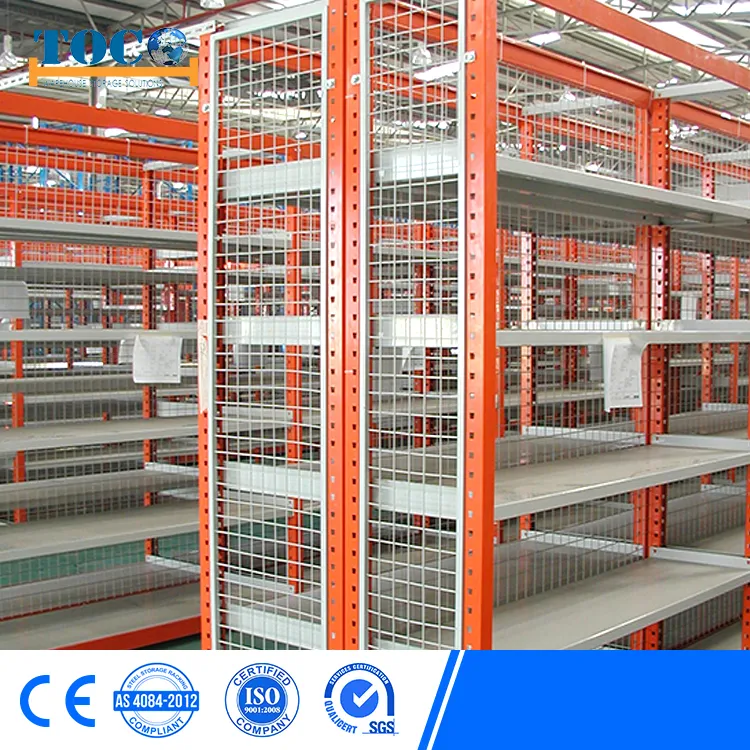 Estante de metal acero ángulo remache sin tornillos para almacenamiento en cantilever de carga pesada en almacén industrial de China