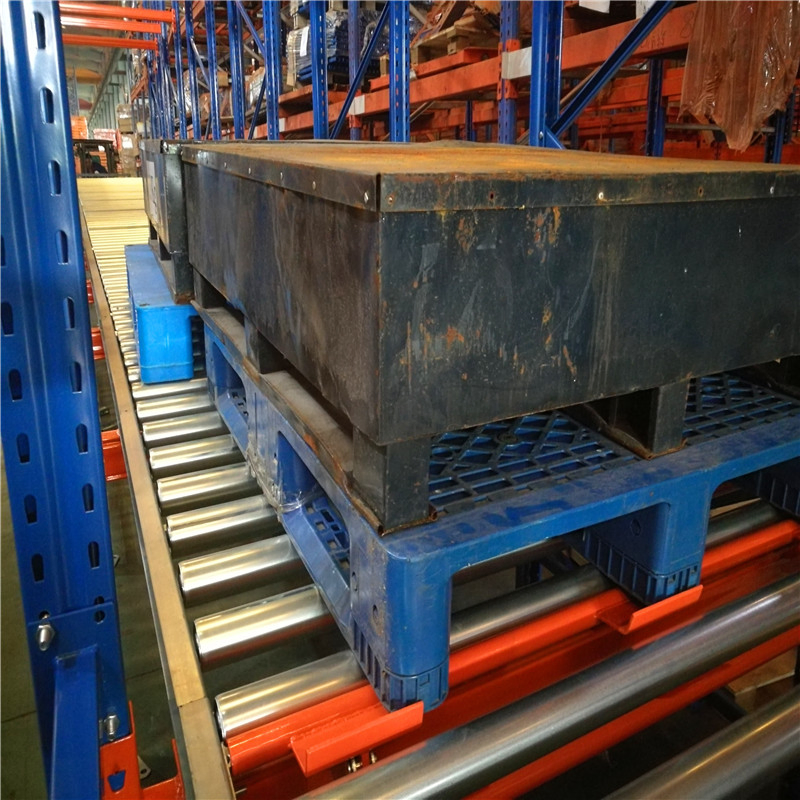Sistema de estantería de flujo de palets ajustable con fácil ensamblaje ISO9001