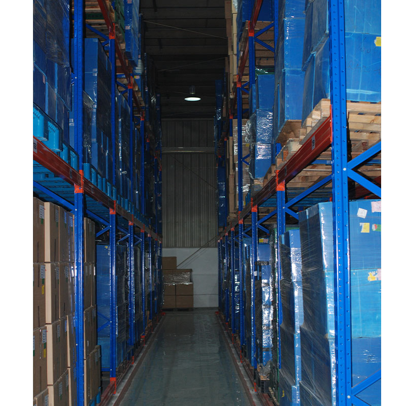 Sistema de estanterías de paletas Vna de alta resistencia, estantería de acero industrial para almacén