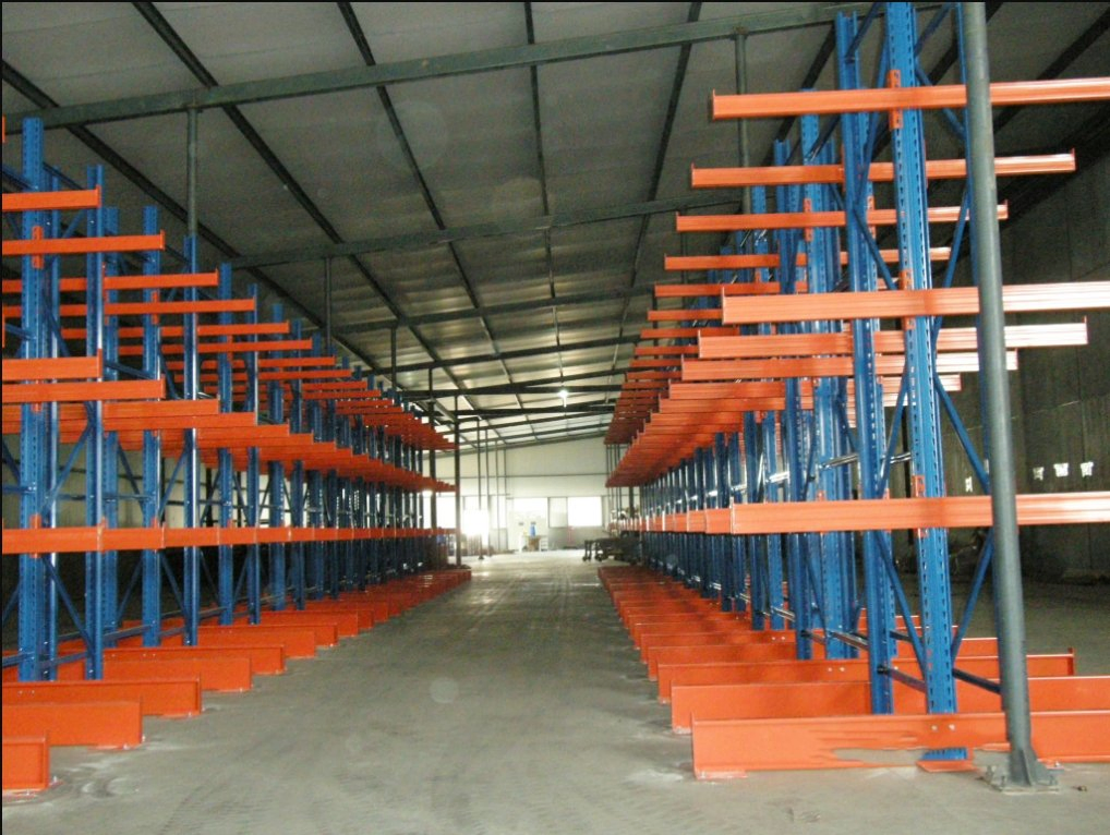 Fabricación de estantes de almacenamiento, estantería de alta resistencia, sistema de estantería cantilever de doble cara, estantes para estantería de almacén