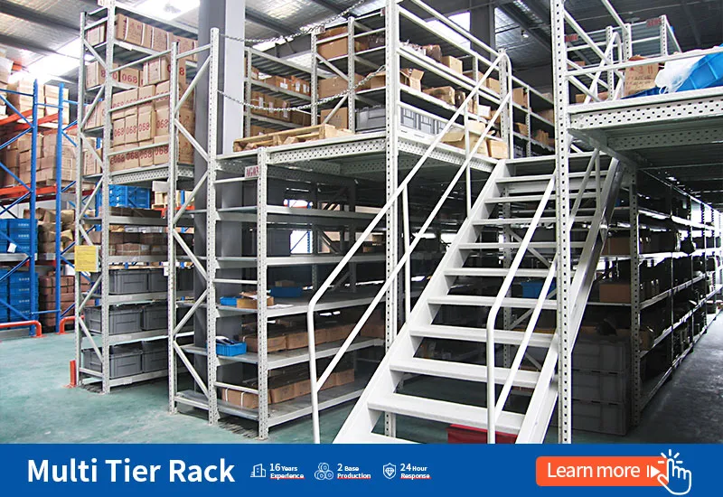 Estanterías multi-tier