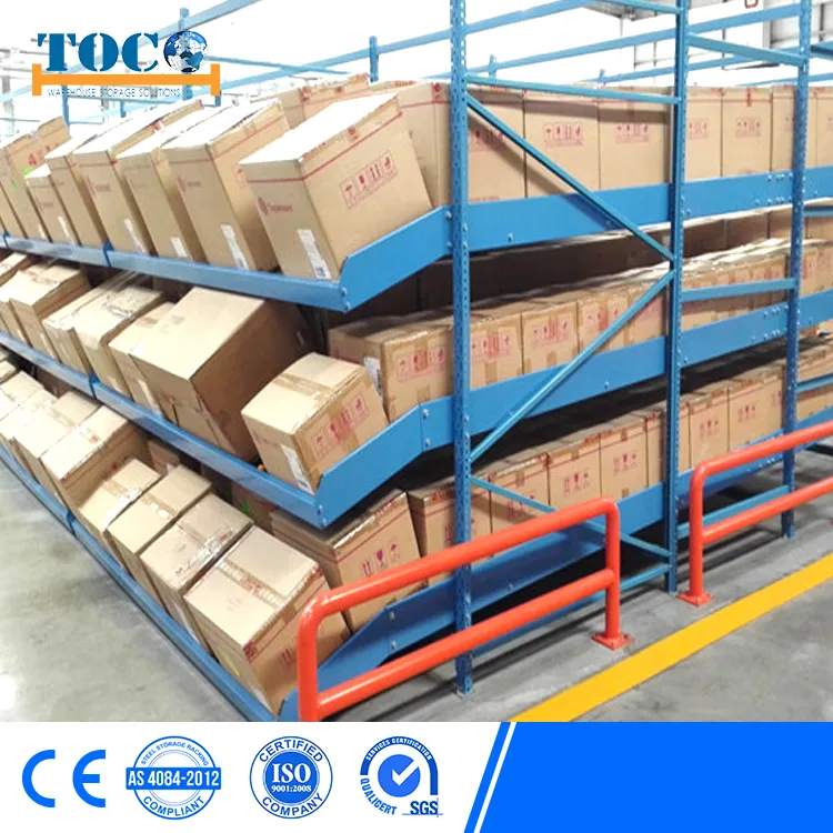 Estante de metal acero ángulo remache sin tornillos para almacenamiento en cantilever de carga pesada en almacén industrial de China