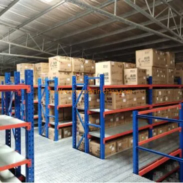 Sistemas de estanterías de acero para plataformas de entrepiso y almacenamiento en mezzanine