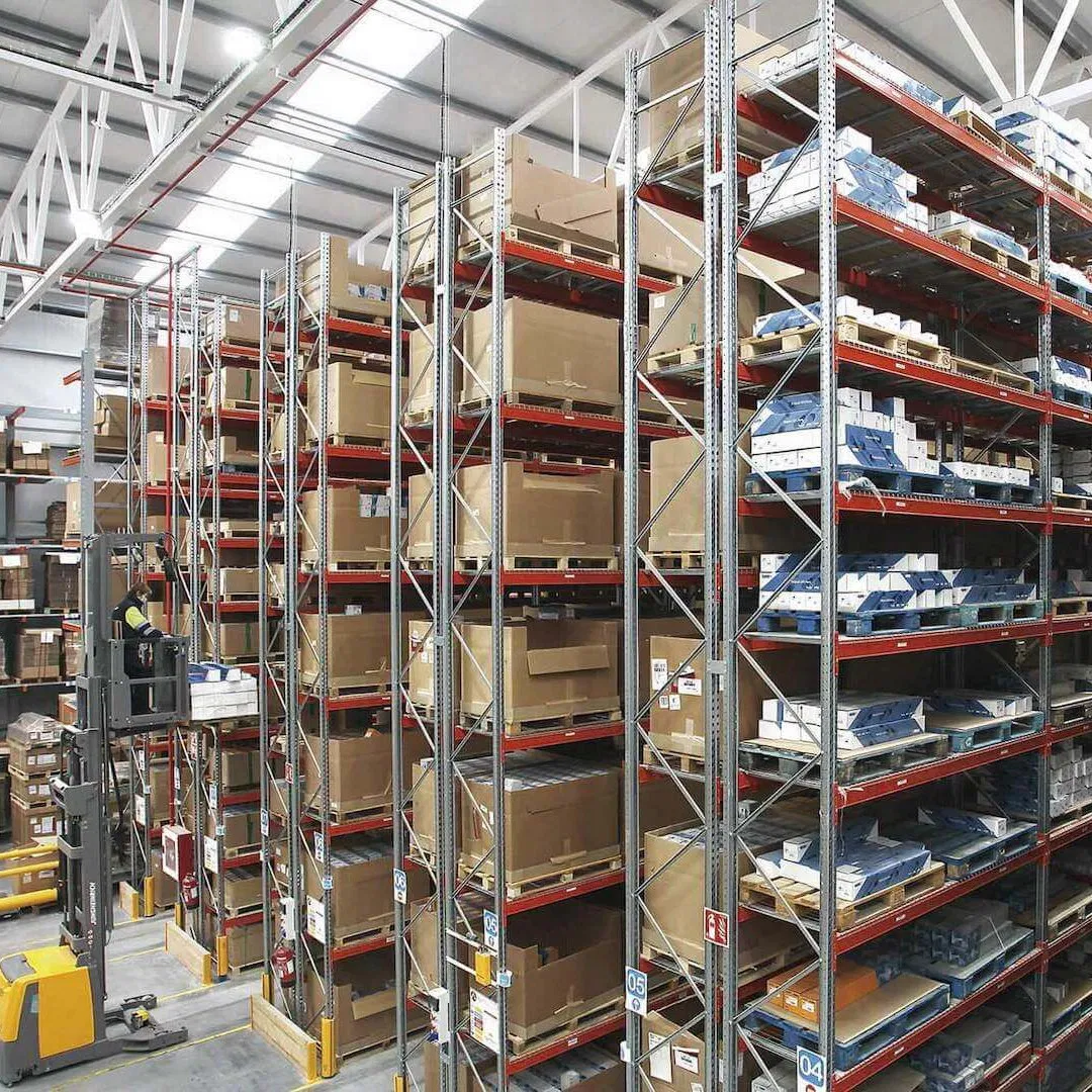 ISO9001/CE/Rmi/SGS Estantería Selectiva Vna de Pasillo Estrecho de Alta Bahía con Precio de Fábrica