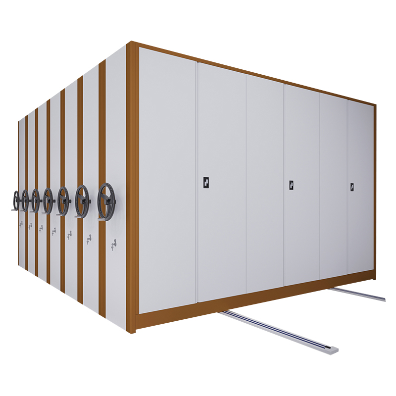 Fabricante de estanterías móviles compactas de acero, ahorradoras de espacio y de empuje manual