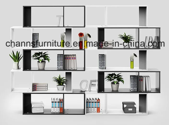 Estante de exhibición de madera para oficina moderna en China (CAS-FC1829)
