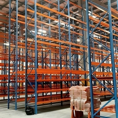 Q235 Estantería pintada Vna, estantería de palets y estantería de almacén con capas ajustables para fábrica
