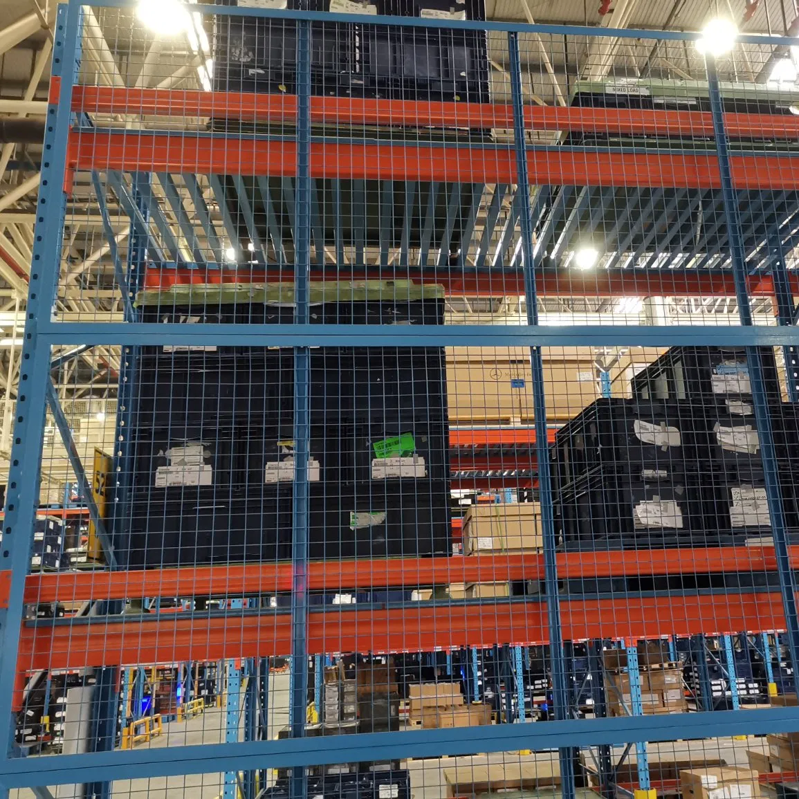 Sistema de estanterías de palets selectivas de acero de alta carga, estanterías industriales para almacenes, estantes de almacenamiento