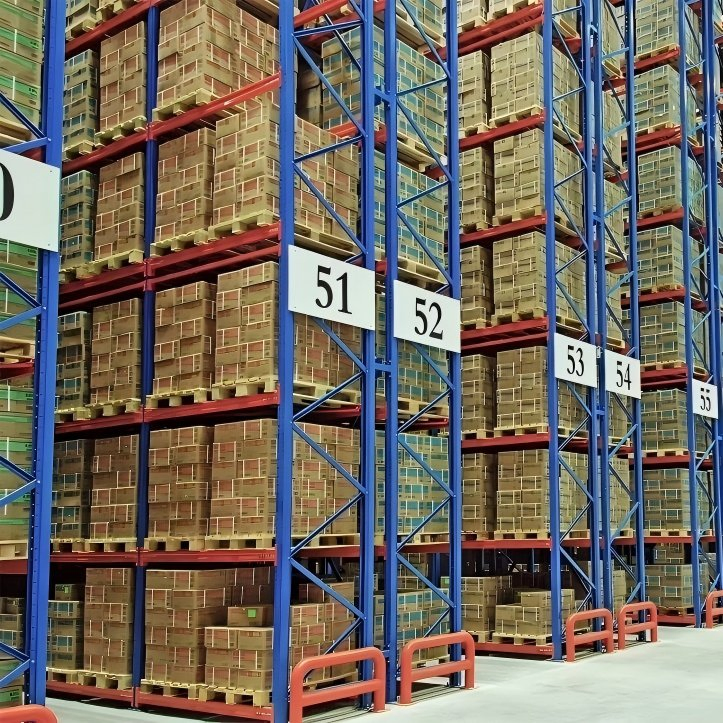 Estructura Flexible Vna Estantería, Estantería de Palets y Estantería de Almacén para Almacenamiento de Bienes Mixtos