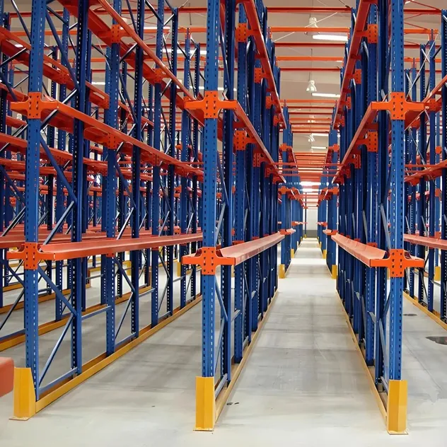 Estantería de palets ajustable de múltiples capas para almacén de almacenamiento en frío