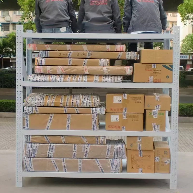 300kgs Estantes de acero para almacenamiento en almacén sin tornillos