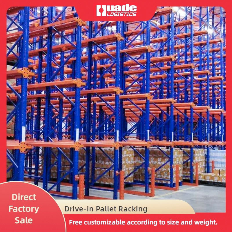 Estantería de pasillo estrecho de alta capacidad directa de fábrica para almacenamiento de almacén VNA fabricada en China