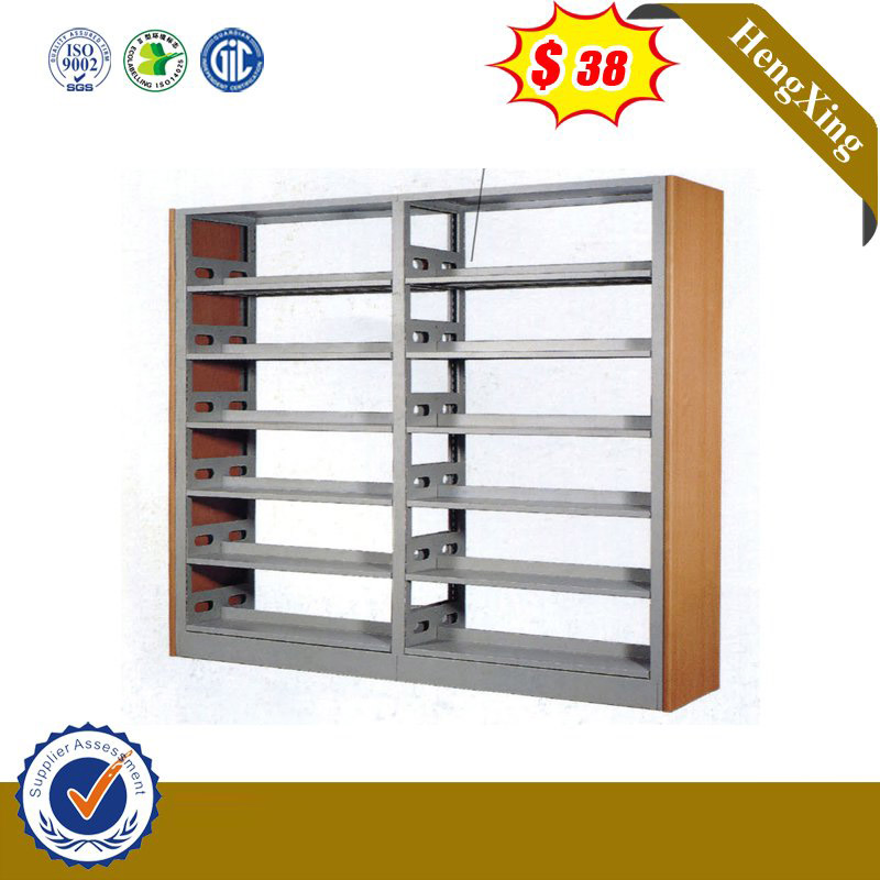 Biblioteca de libros laminada de metal con diseño europeo, modelo de puerta ajustable RoHS (HX-ST071)
