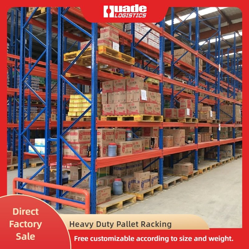 Estantería de pasillo estrecho de alta capacidad directa de fábrica para almacenamiento de almacén VNA fabricada en China