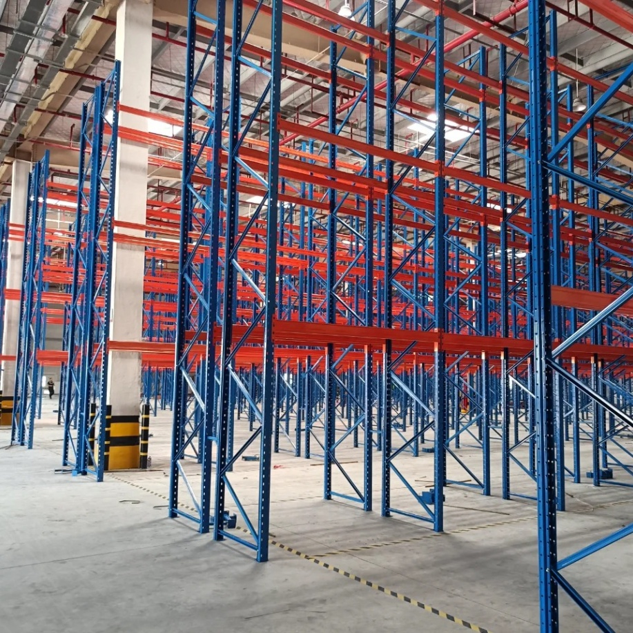 Explosión de Nuevos Productos Estantería de Paletas Selectiva Escalable y Versátil para Cruce de Carga