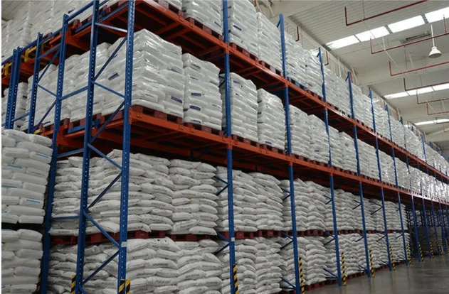 Estante retráctil ajustable para fácil recuperación de productos
