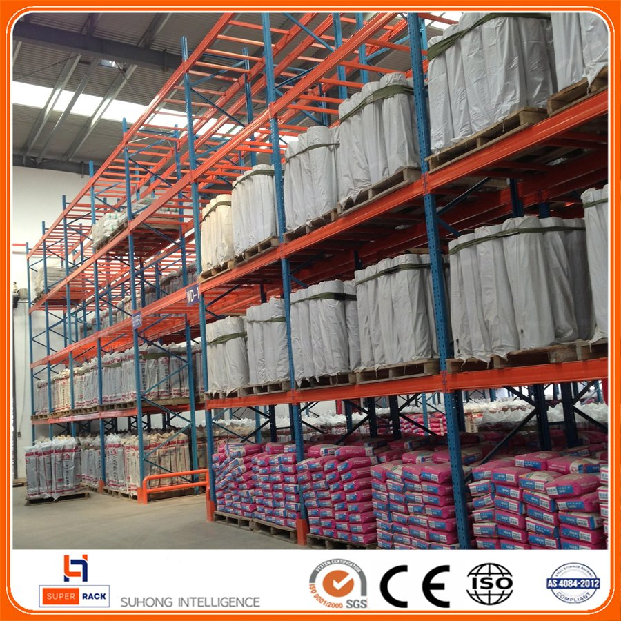 Fabricante chino estantería de paletas de acero metálico de alta resistencia para almacenamiento industrial en almacenes