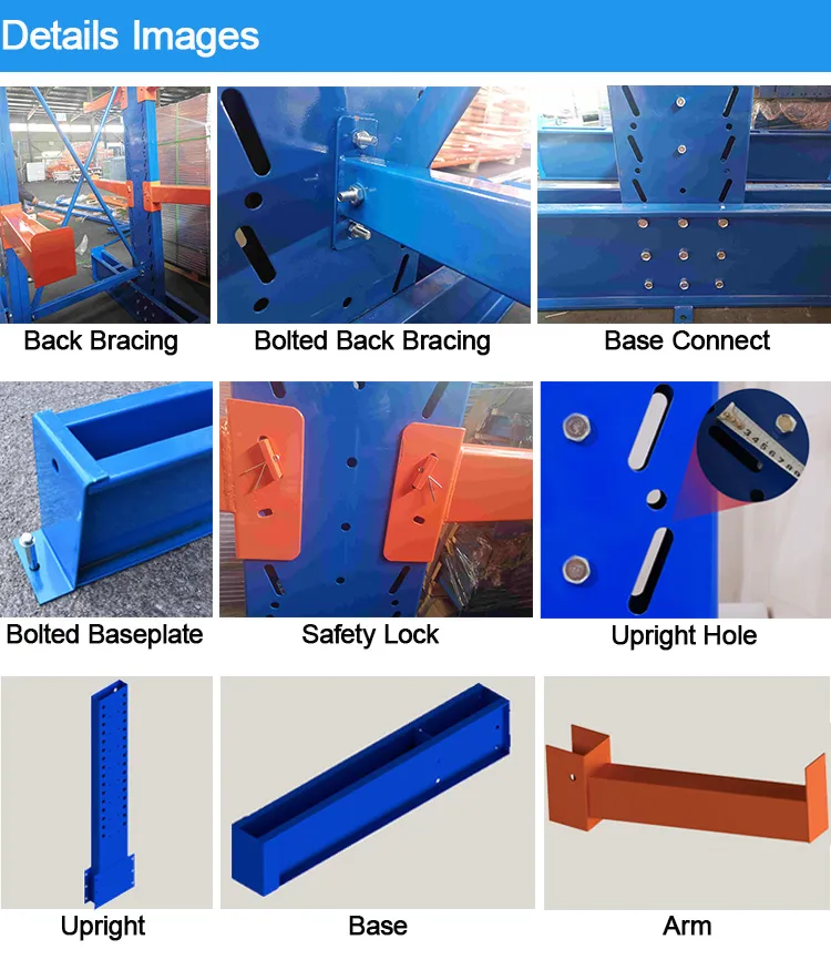 Estante cantilever de metal de elección premium, estante cantilever