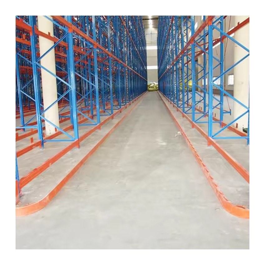 Estanterías de pasillo estrecho, estanterías VNA, fácil acceso, diseño gratuito, estante