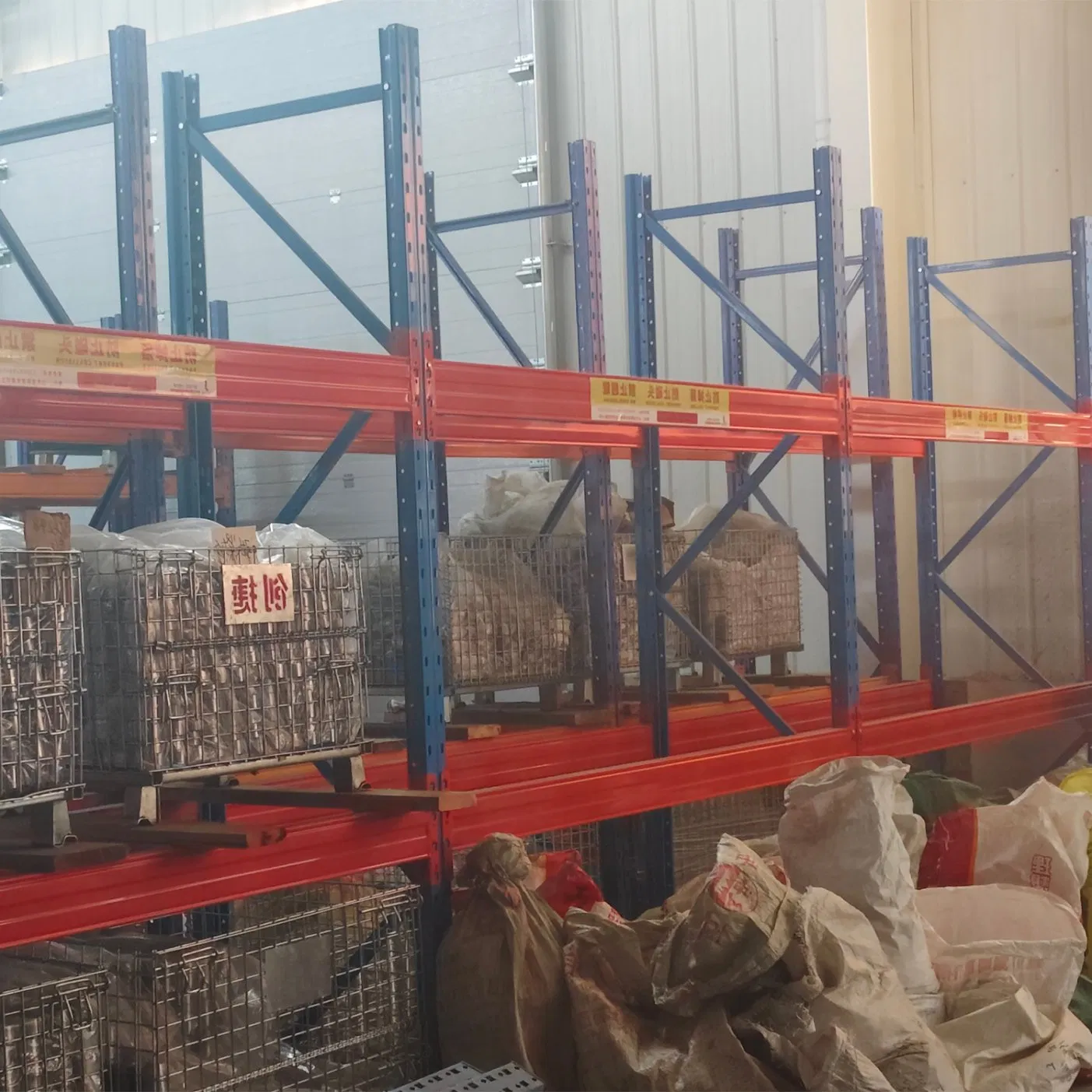 Estantería de entreplanta, estantería de empuje, estante laminado