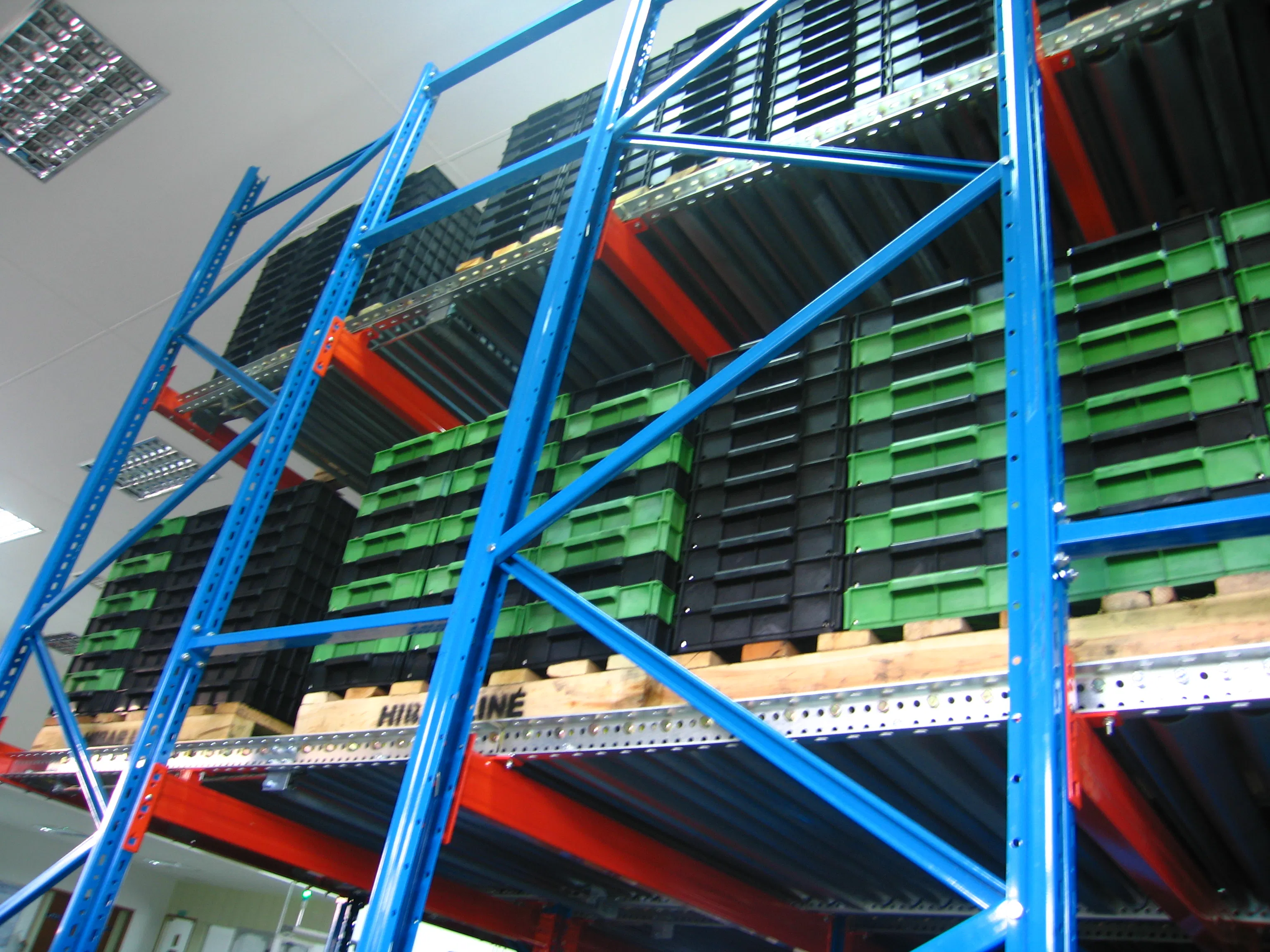 Estante de palets de alta resistencia para operaciones de almacén optimizadas