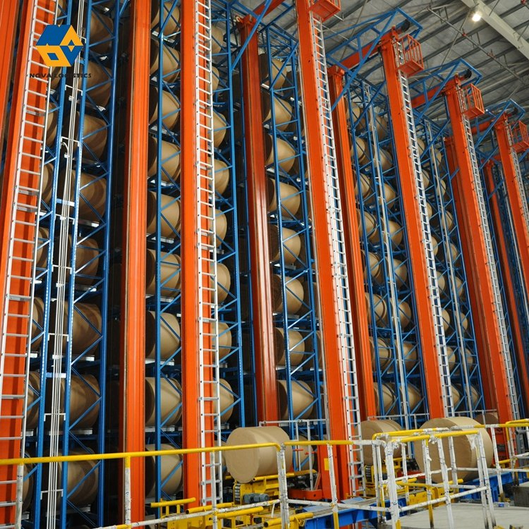 Sistema de Almacenamiento y Recuperación Automática Personalizado Sistema de Estanterías Asrs Estante de Almacenamiento Selectivo Inteligente Multi Nivel Q235 Estante de Paletas de Acero Metálico de Alta Resistencia