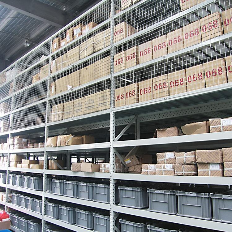 Estante de almacenamiento industrial de alta capacidad, unidades de estantería de acero, sistema de estantería de mezzanine soportado por estantes para palets con CE