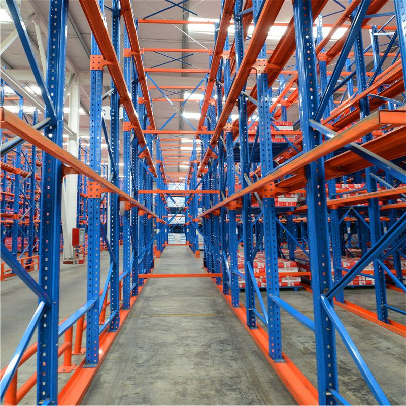 Estantería de acero de alta resistencia para almacenamiento eficiente en almacenes