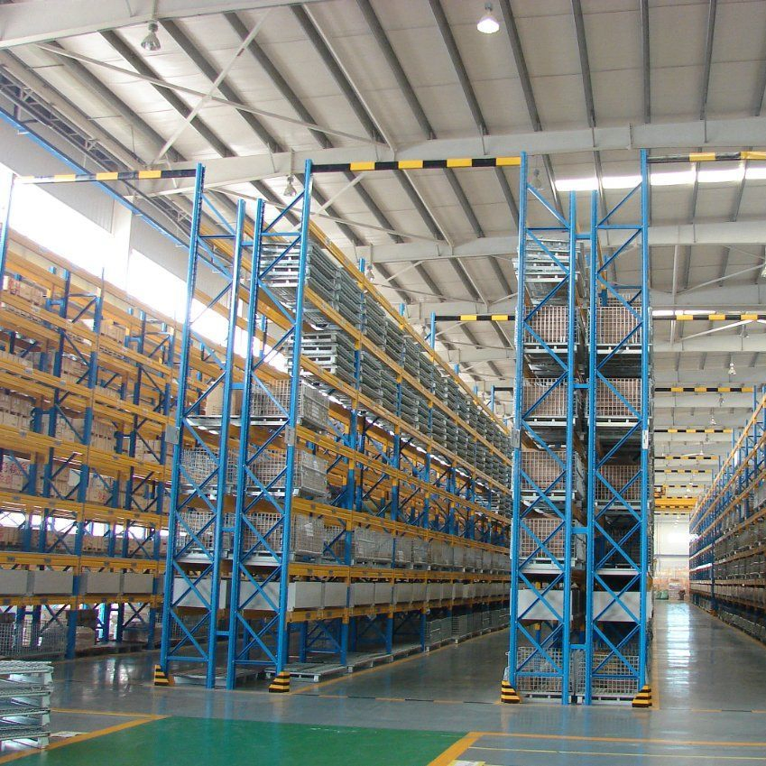 Estantería de palets de alta capacidad ajustable de viga selectiva de heavy duty para almacén