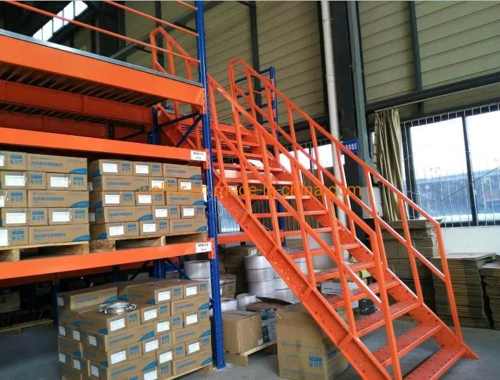 Sistemas de estanterías de acero para plataformas de entrepiso y almacenamiento en mezzanine