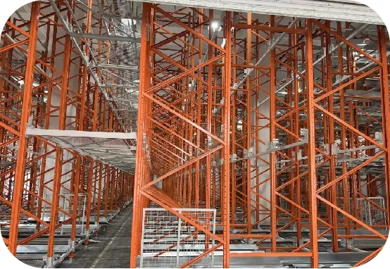Almacenamiento eficiente de palets