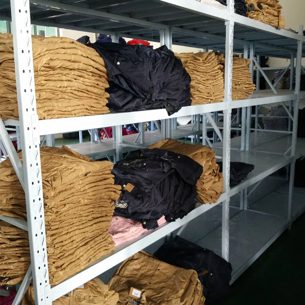 Estante de almacenamiento de metal acero pesado sin tornillos para sala fría, estantería de palets de almacén industrial de uso general, con red para exhibición de libros en tienda de supermercado