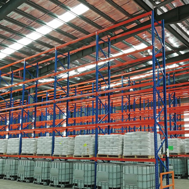 Diseño de Solución de Almacenamiento Estantería de Palets Industrial de Alta Resistencia Estantería Selectiva para Palets en Almacén