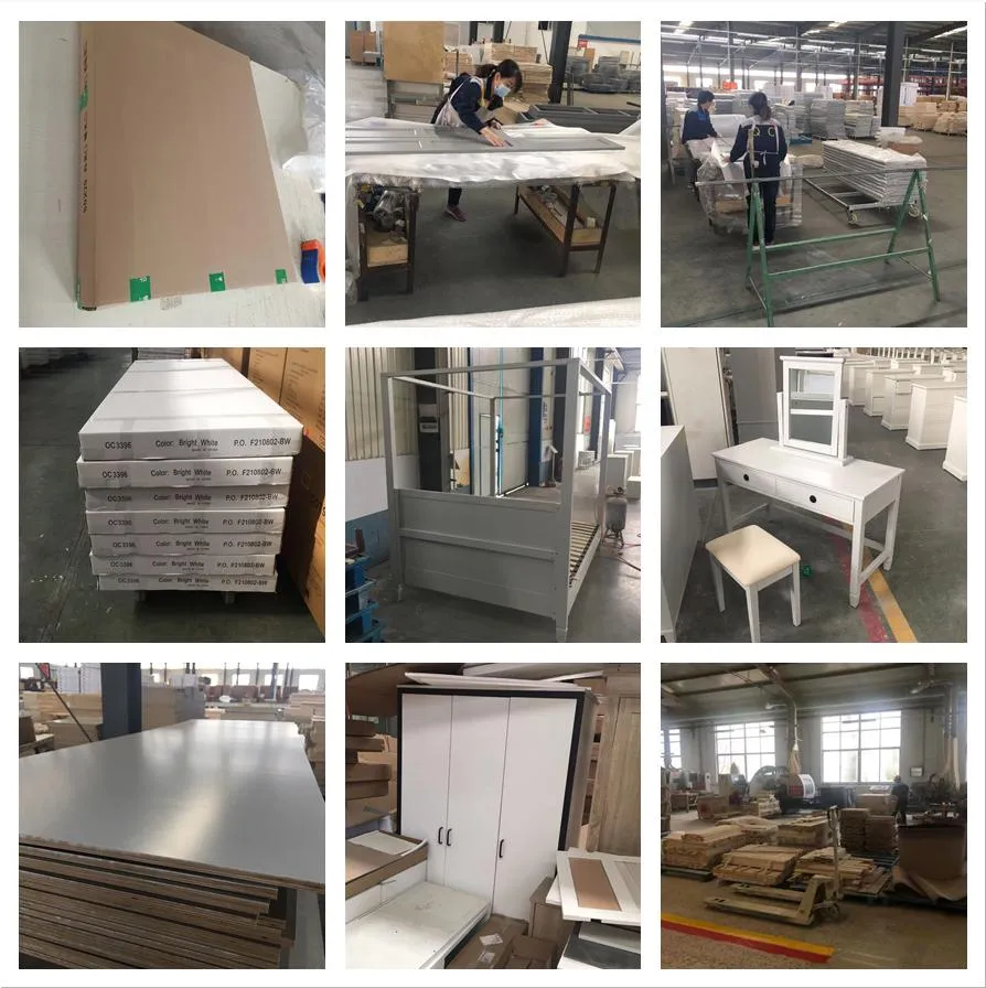 Pantalla de la fábrica de muebles