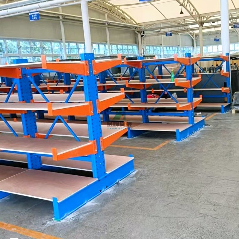 Estante cantilever industrial de alta resistencia para almacenamiento en almacén