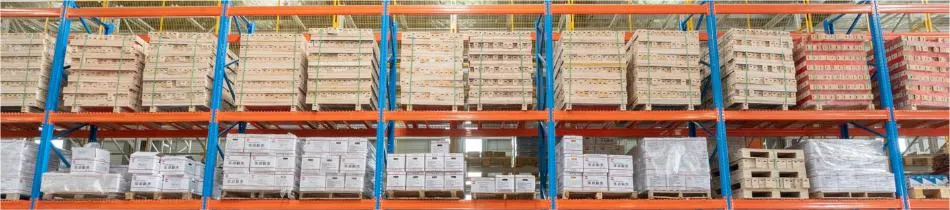 Estante de flujo por gravedad de almacenamiento dinámico de palets de distribución