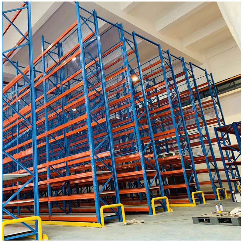 Q235 Estantería pintada Vna, estantería de palets y estantería de almacén con capas ajustables para fábrica