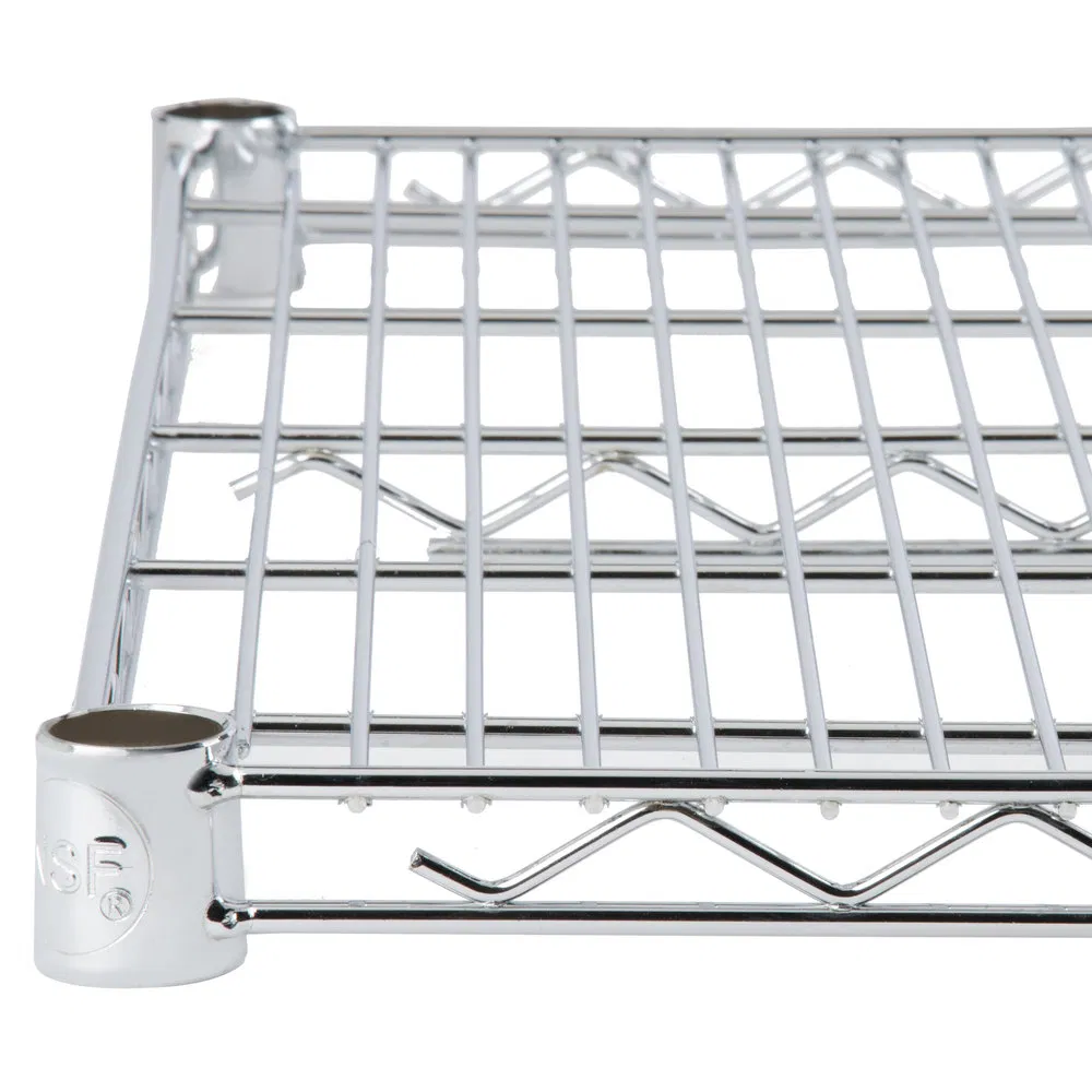 Fabricación Profesional NSF 4 Estantes de Almacenamiento de Metal Cromado de Alta Resistencia