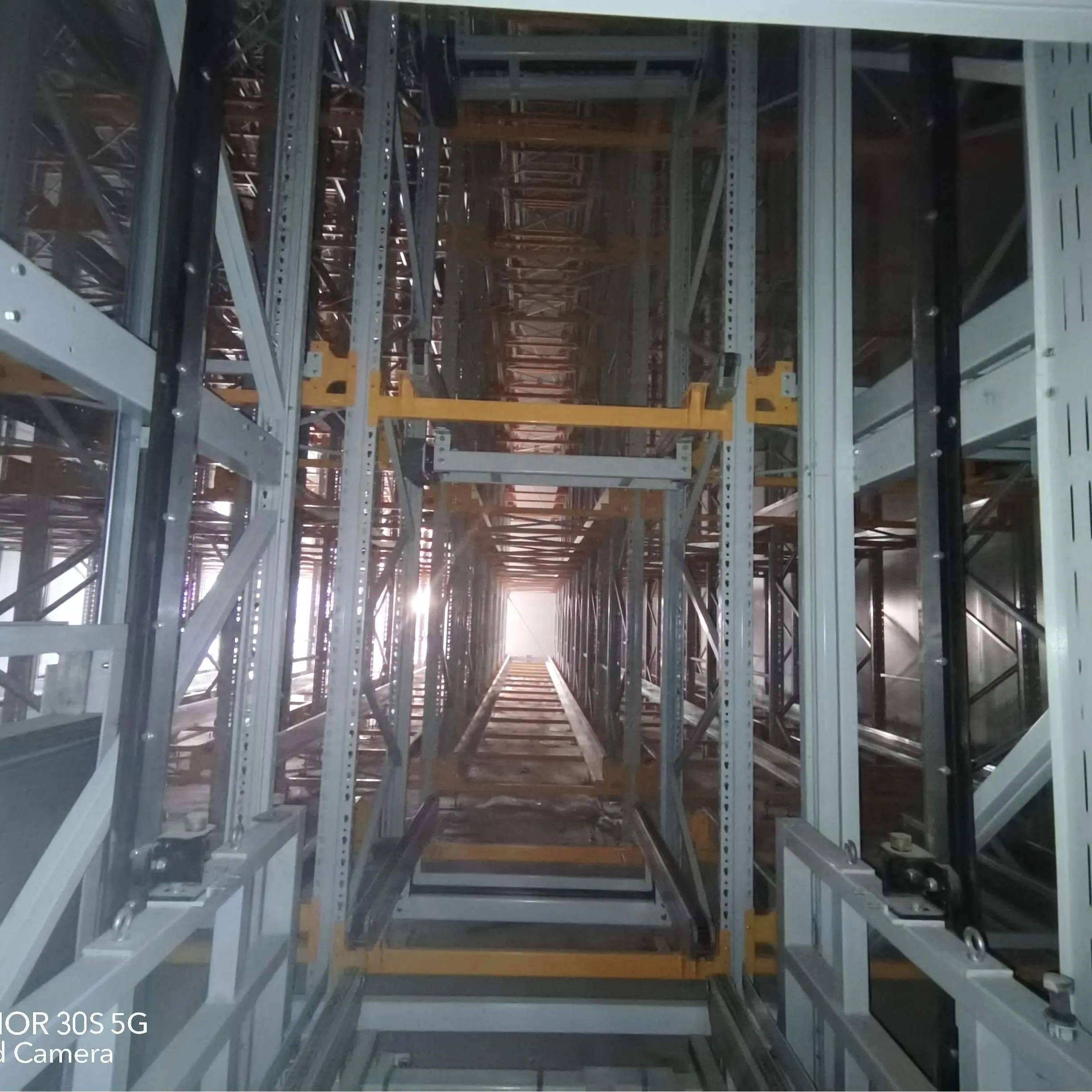 Robot de estantería automática para almacén, control remoto 2 carro de transporte con sistema de estanterías, certificado CE, almacenamiento móvil de alta capacidad