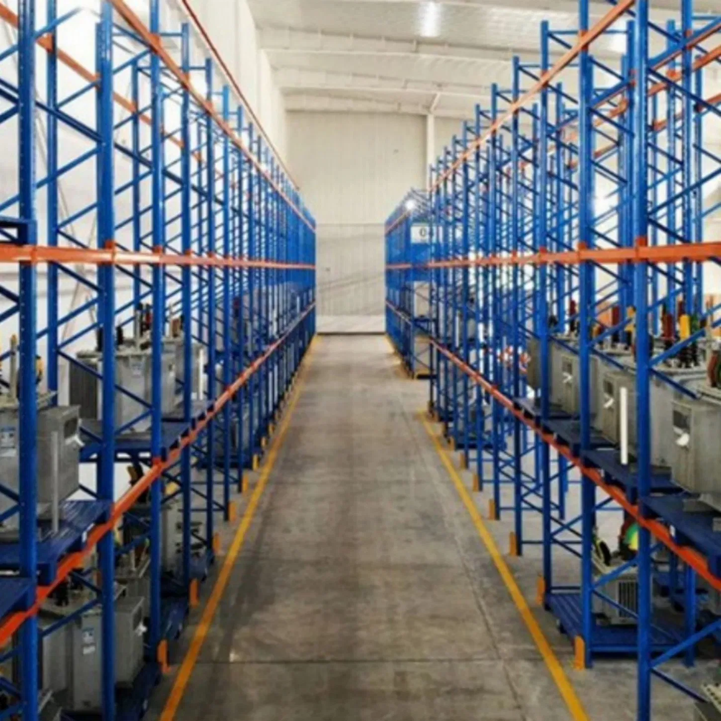 Sistema de estanterías selectivas de palets de alta resistencia para soluciones de almacenamiento en almacenes (500-3500kg/level)