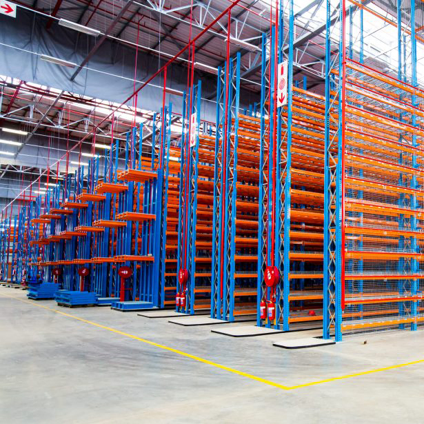 Estantería de Paletas de Alta Capacidad para Pasillos Muy Estrechos Almacenamiento de Almacén Estantería VNA