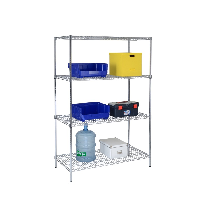 Fabricación Profesional NSF 4 Estantes de Almacenamiento de Metal Cromado de Alta Resistencia