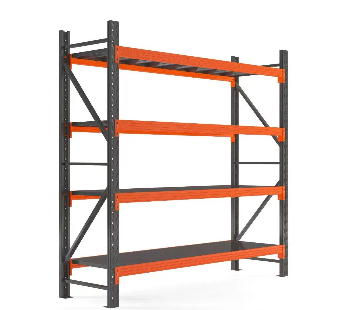 Estantería metálica ajustable con pernos y almacenamiento de exhibición a precio de fábrica para uso industrial