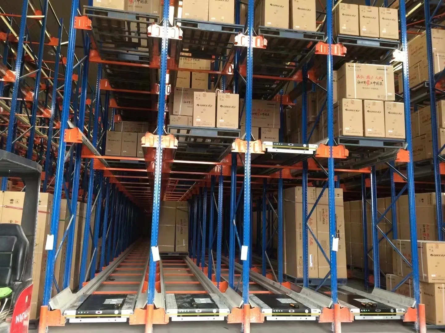 Sistema de estanterías móviles de palets, estanterías de transporte, estanterías de acero de alta resistencia para almacenes, estanterías de transporte para una solución de almacenamiento eficiente